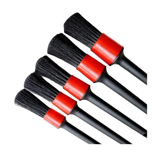 Cepillos De Limpieza De Auto, Juego De 5 Cepillos Suaves