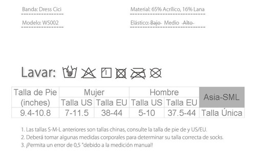 . Pacote Com 5 Meias De Lã Merino Para Inverno