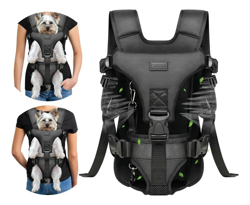 Pet Dog Front Carrier Backpacks Múltiples Ajustable Pe...