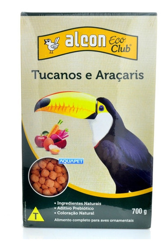 Ração Alcon Eco Club Tucano E Aracaris 700g 