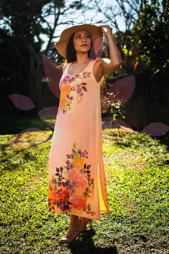 Imagen 3 de 4 de Vestido Largo Musculosa - Todos Los Talles