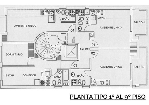Imagen 2 de 14 de Pte. Roca 1400 - Departamento Monoambiente En Venta En Rosario