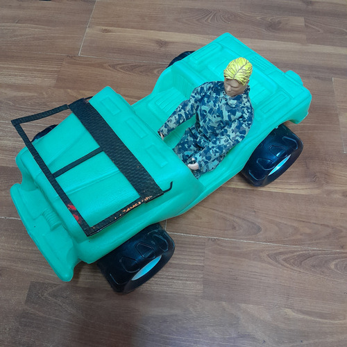 Gi Joe Temerarios Jeep 12 Pulgadas 1/6 30 Cm (Usado)
