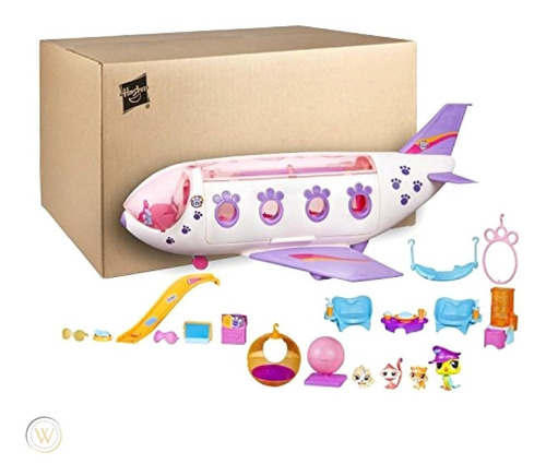 Littlest Pet Shop Avión De Mascotas Exclusivo Amazon 