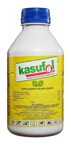 Kasufol 1 Litro Fertilizante Azufre Y Potasio 