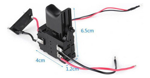 Interruptor De Control De Taladro Eléctrico, 2 Unidades, 7,2