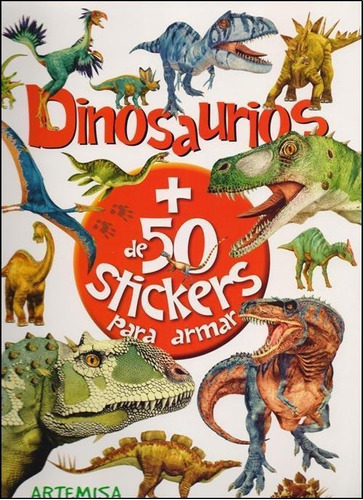 Dinosaurios Para Armar (con Stickers) (novedad)