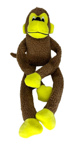 Brinquedo Macaco De Pelúcia Para Pets Cães Cachorro