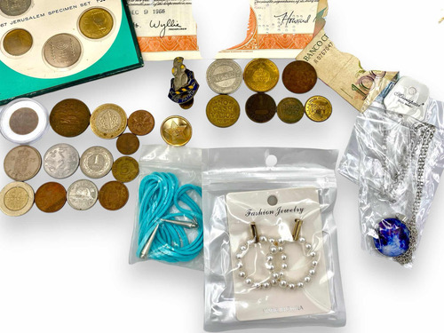 Orale Lote De Todo ( Billetes, Tokens, Monedas Collares Etc) (Usado)