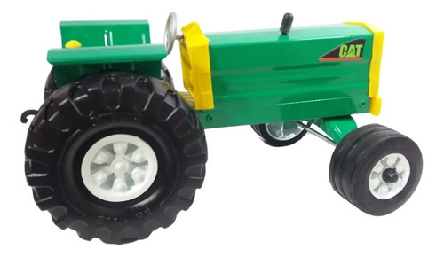 Antiguo Tractor Metalico Verde Kino Argentino Devoto Toys