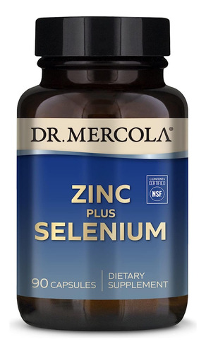 Suplemento De Zinc Con Selenio 90 Capsulas Dr Mercola