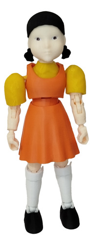 Muñeca Robot Juego Del Calamar Articulada Young-hee Squid