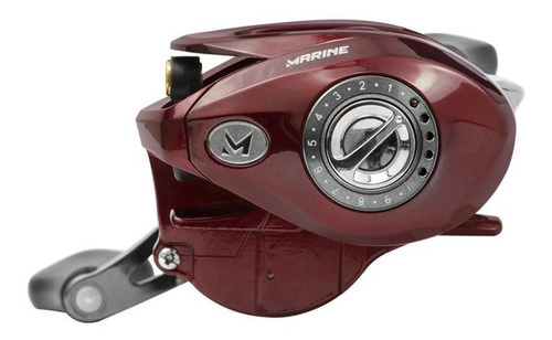 Imagem 4 de 7 de Carretilha New Brisa Lite Gto 8000 2021 8 Rol Marine Direita