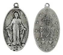 Comprar 24 Medallas San Benito 2cm Y 24 Medallas Milagrosa 4x2.4cm