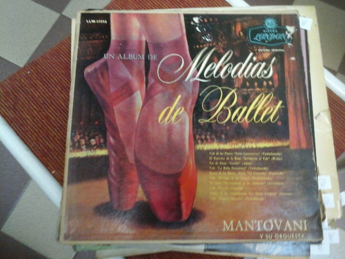 Vinilo 5205 - Melodias De Ballet - Mantovani Y Su Orquesta 