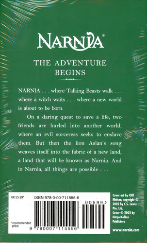 Chronicles Of Narnia 1: The Magician`s Nephew Kel Ediciones