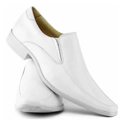 sapatos social masculino branco