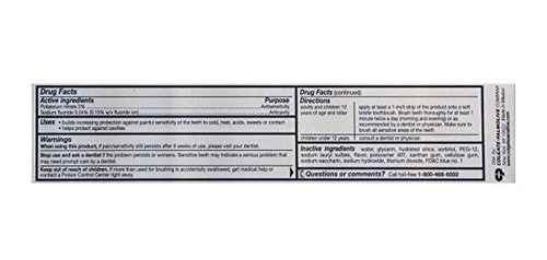 Colgate Sensitive Maximum Strength Pasta De Dientes Sensible