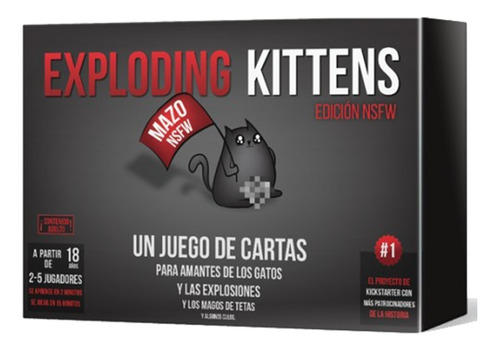Juego De Mesa Exploding Kittens Asmodee