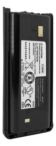 Batería Rad Power 7.2v Para Radios Kenwood Series Nx1000