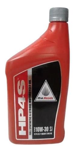 Aceite Pro Honda Hp4s Sintetico Cbr 600rr 1000rr Hondacm