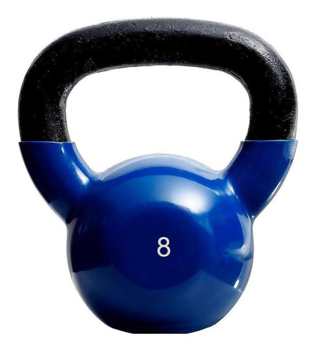 Pesas Rusa Kettlebell 8kg Fitness Fundicion Mancuerna Hierro