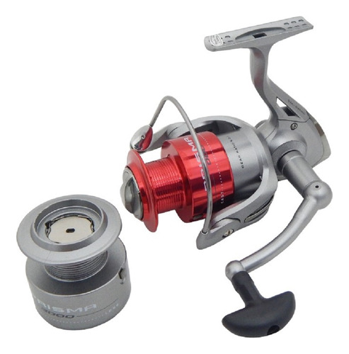 Molinete Pesca New Prisma 4000 Fd 5 Rolamentos Marine Sports