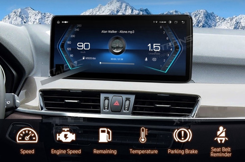 Bmw X1 2016-2022 Pantalla 12.3 Android Gps Carplay Bluetooth