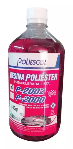 Resina Poliéster Preacelerada - Lista