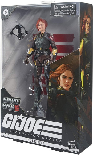 G.i. Joe Classified Series Snake Eyes Scarlett