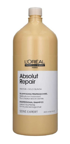Shampoo Loreal Absolut Repair Glod Quin - mL a $147