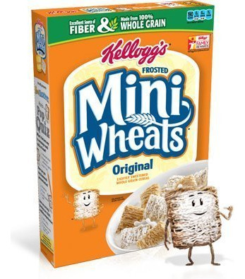 Kelloggs Cereal Frosted Mini Trigos Original 18 Oz