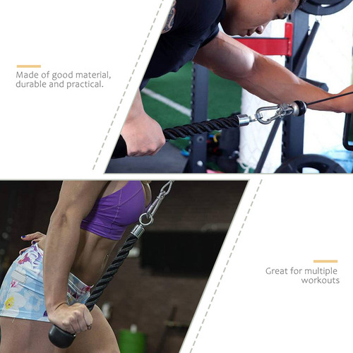 1 Juego De Entrenamiento Muscular Con Cuerda Para Bíceps Y B