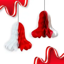 Comprar Decoracion \u002F28 De Julio\u002F Fiestas Patrias \u002Fcampana De Seda