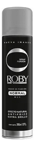 Roby Spray Fijador Normal 392ml - Naturalidad Y Brillo