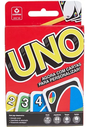 Jogo Uno Stacko da Mattel 45 Blocos - Mattel - Outros Jogos