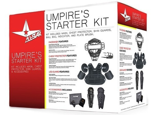 Arreos Para Umpire De Besibol All-star Ckump Kit Completo