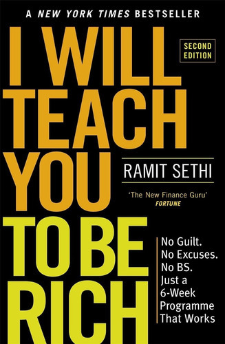 I Will Teach You To Be Rich, De Ramit Sethi. Editorial Hodder & Stoughton, Tapa Blanda En Inglés, 2020