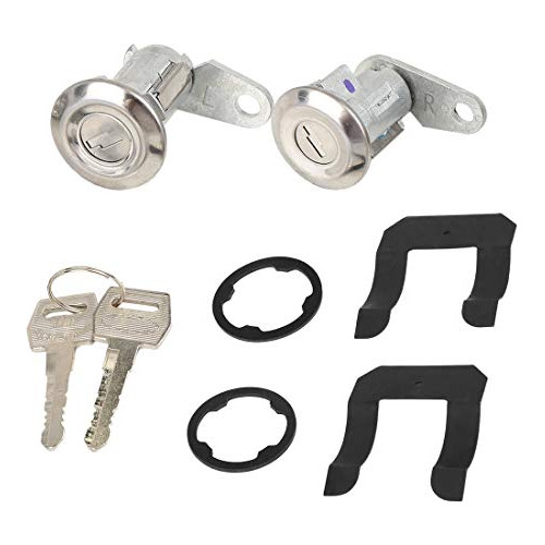 Pair Door Lock Cylinder With 2 Keys For Ford For Ranger...