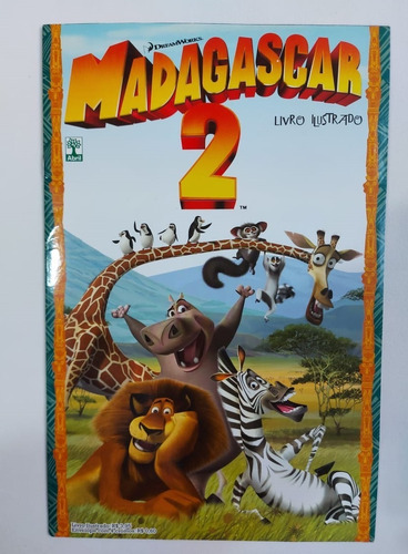 Álbum De Figurinhas Madagascar 2 - Vazio