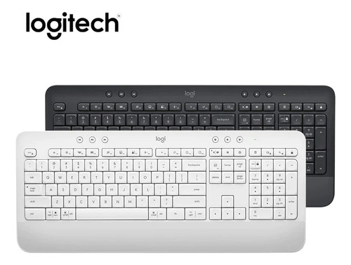 Teclado Logitech Signature K650 Inalámbrico Bluetooth 5.1 Color Del Teclado Negro Idioma Español España