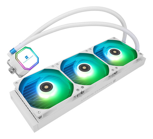 Enfriador de agua blanco Thermalright Frozen Prism 360 Argb 360 mm