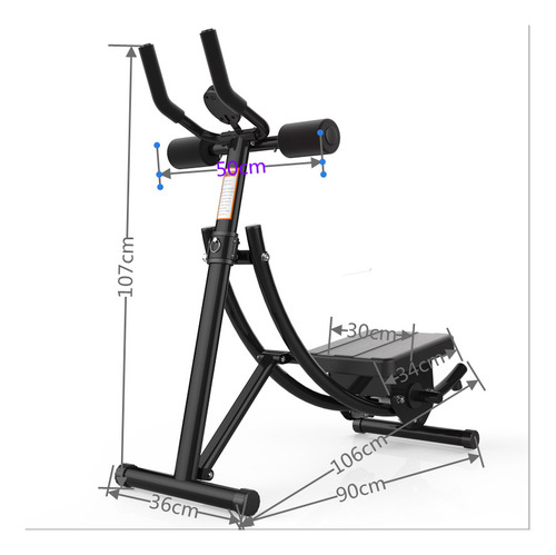 Maquina Aparato Ejercitador Para Abdominales En Casa Gym