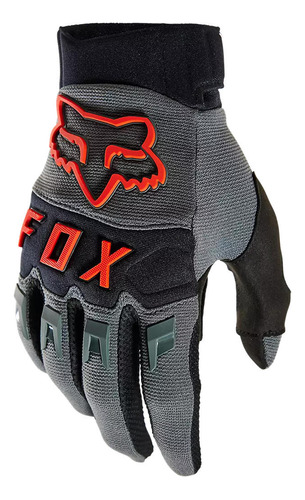 Guantes Moto Mujer Dirtpaw Ce Gris/naranjo Fox