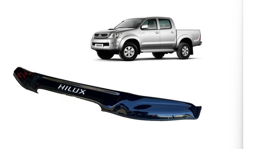 Deflector De Capot Toyota Hilux Vigo Negro 2012 -2016