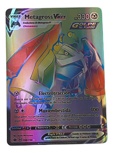 Juego De Carta Pokemon Alternativa Rare Metagross Ps330