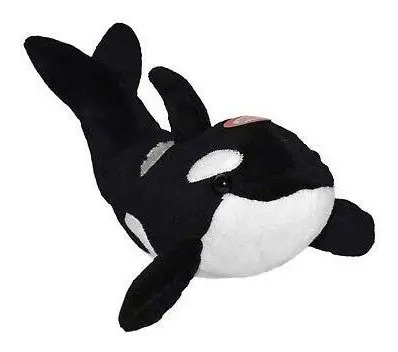 Wild Republic Orca Kuscheltier – 20 Cm, Schwarz-weiß, Füllung Aus Recycelten Flaschen