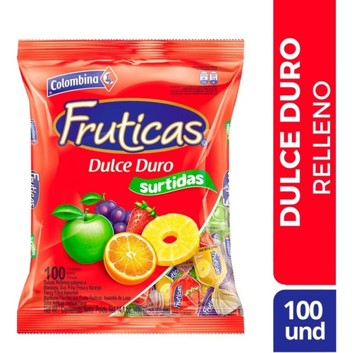 Fruticas Surtidas X 100u - Unidad a $112