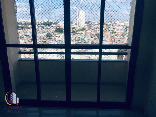 Imagem 6 de 17 de Apartamento 3 Dormitórios Com Armários Planejados, Piscina, 01 Vaga De Garagem - Jaguaribe - Osasco/sp - Ap1975