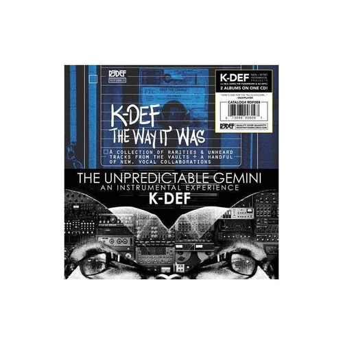 K-def Unpredictable Gemini / The Way It Was Usa Import Cd